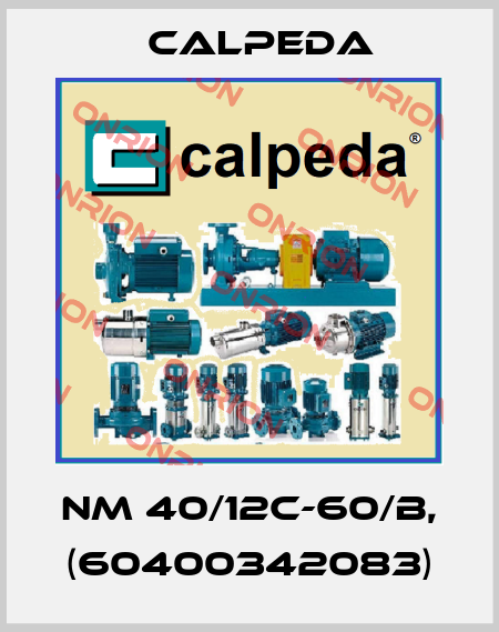 NM 40/12C-60/B, (60400342083) Calpeda