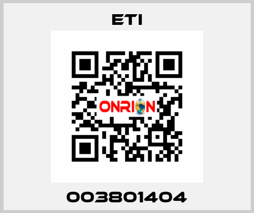 003801404 Eti