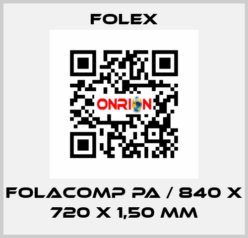 Folacomp PA / 840 x 720 x 1,50 mm Folex