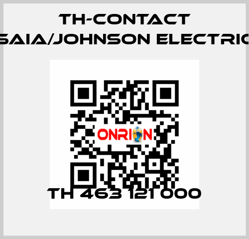 TH 463 121 000 TH-Contact (Saia/Johnson Electric)