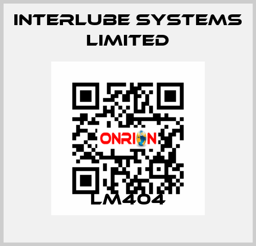 LM404 Interlube Systems Limited