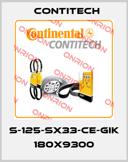 S-125-SX33-CE-GIK 180X9300 Contitech
