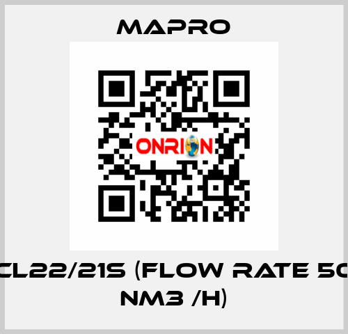 CL22/21S (flow rate 50 Nm3 /h) Mapro