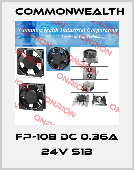 FP-108 DC 0.36A 24V S1B Commonwealth