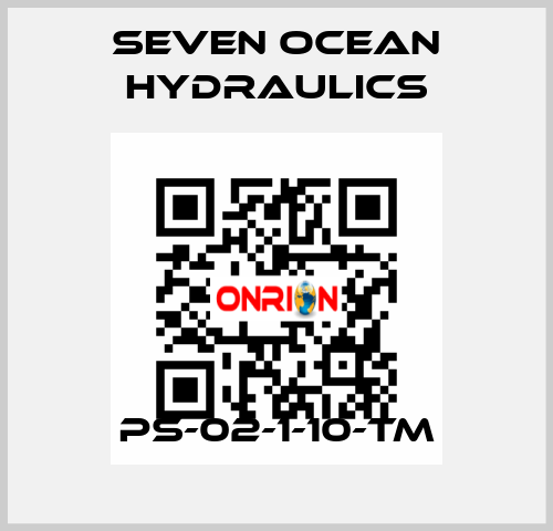 PS-02-1-10-TM Seven Ocean Hydraulics