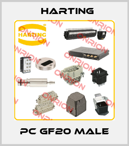 PC GF20 MALE Harting