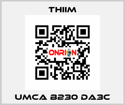 UMCA B230 DA3C Thiim