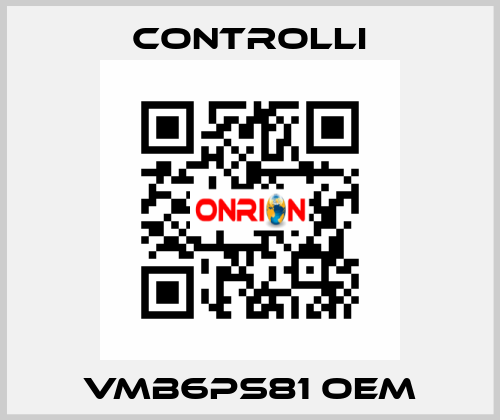 VMB6PS81 OEM Controlli