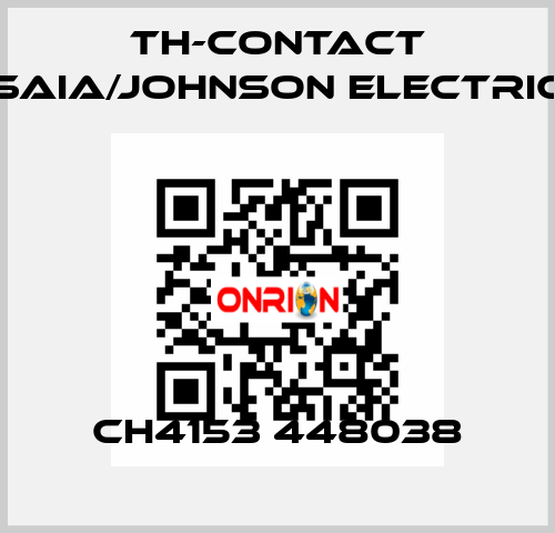 CH4153 448038 TH-Contact (Saia/Johnson Electric)