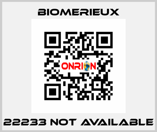 22233 not available Biomerieux