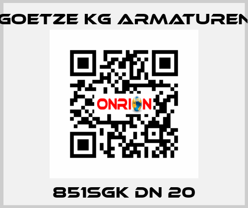 851sGK DN 20 Goetze KG Armaturen