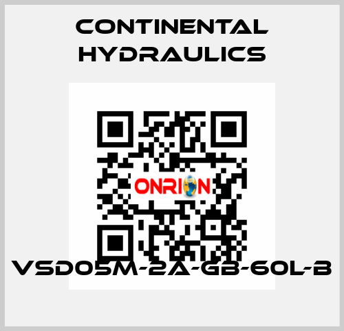 VSD05M-2A-GB-60L-B Continental Hydraulics