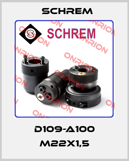 D109-A100 M22x1,5 Schrem