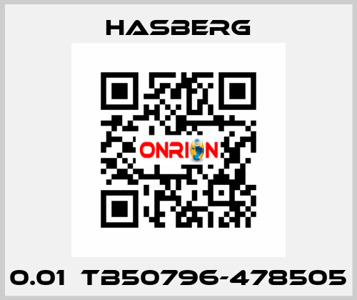 0.01	TB50796-478505 Hasberg