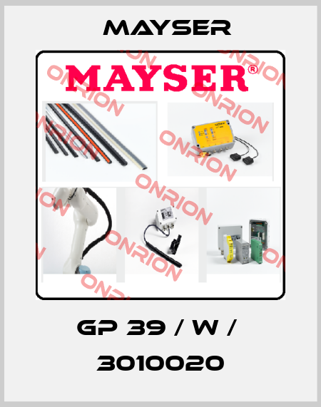 GP 39 / W /  3010020 Mayser