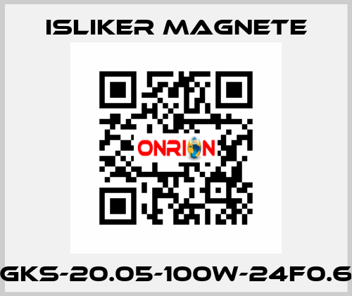 GKs-20.05-100W-24F0.6 ISLIKER MAGNETE