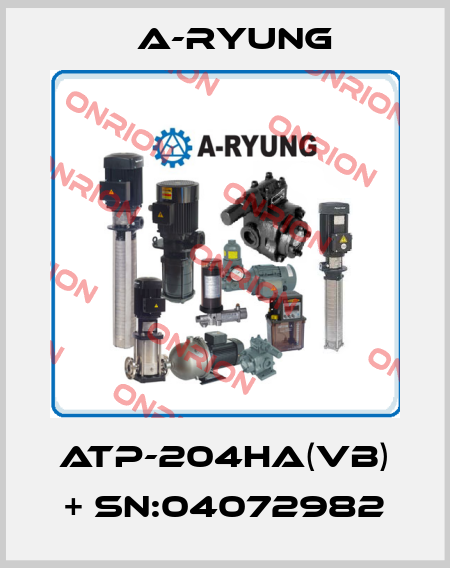 ATP-204HA(VB) + SN:04072982 A-Ryung