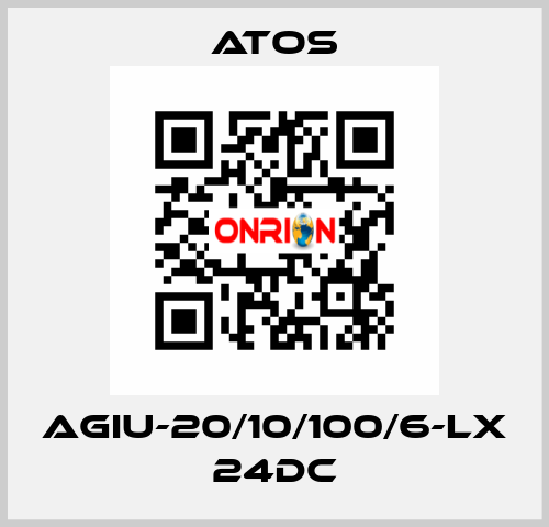 AGIU-20/10/100/6-LX 24DC Atos