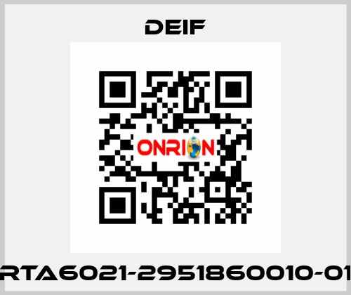 RTA6021-2951860010-01 Deif