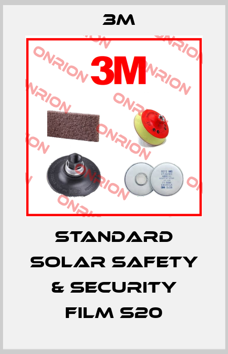 Standard Solar Safety & Security Film S20 3M