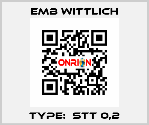 Type:  STT 0,2 EMB Wittlich