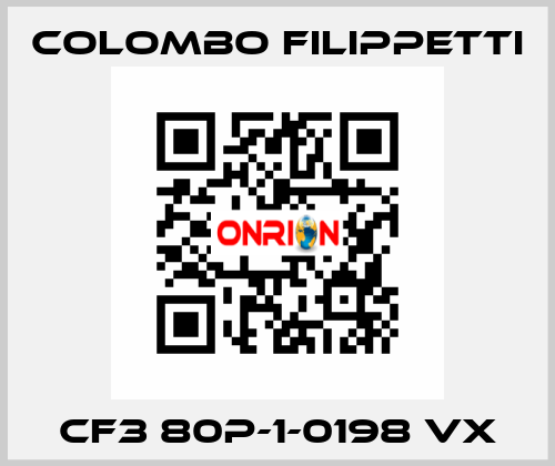 CF3 80P-1-0198 VX Colombo Filippetti