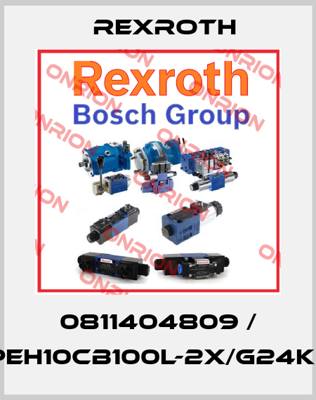 0811404809 / 4WRPEH10CB100L-2X/G24K0/A1M Rexroth