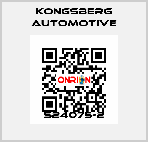 S24075-2 Kongsberg Automotive