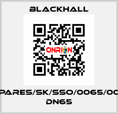 SPARES/SK/SSO/0065/000 DN65 Blackhall