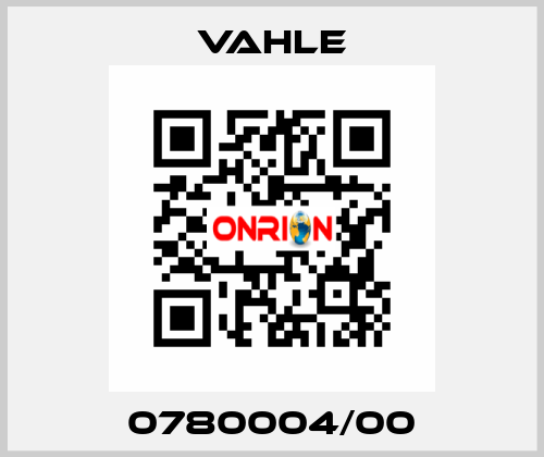 0780004/00 Vahle