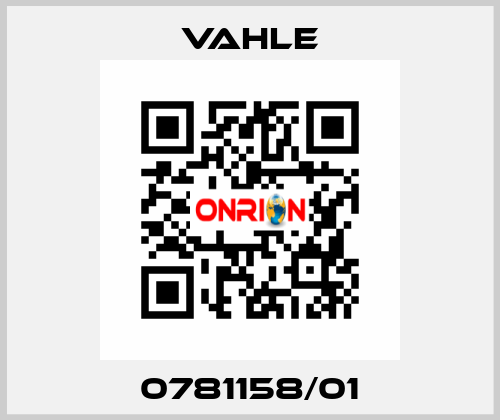 0781158/01 Vahle