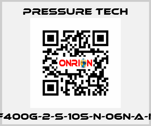 MF400G-2-S-10S-N-06N-A-NV Pressure Tech