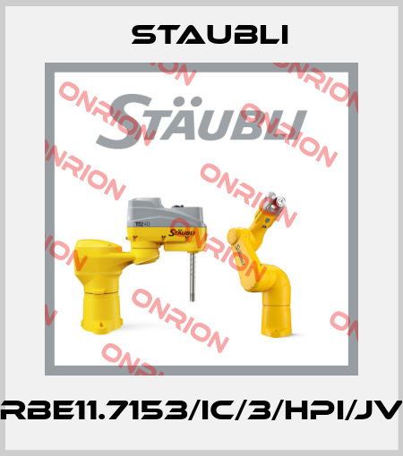 RBE11.7153/IC/3/HPI/JV Staubli