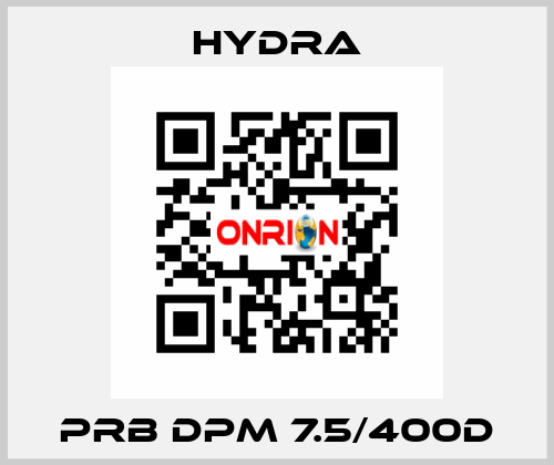 Prb dpm 7.5/400D Hydra