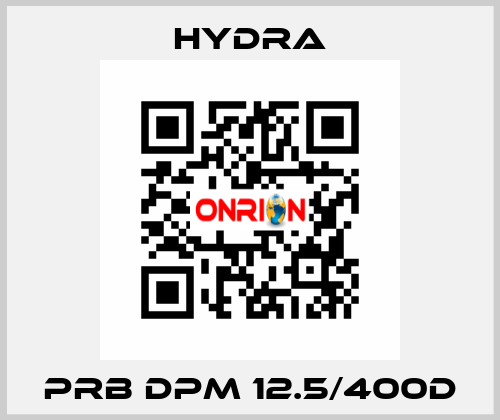 Prb dpm 12.5/400D Hydra