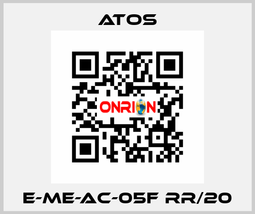 E-ME-AC-05F RR/20 Atos