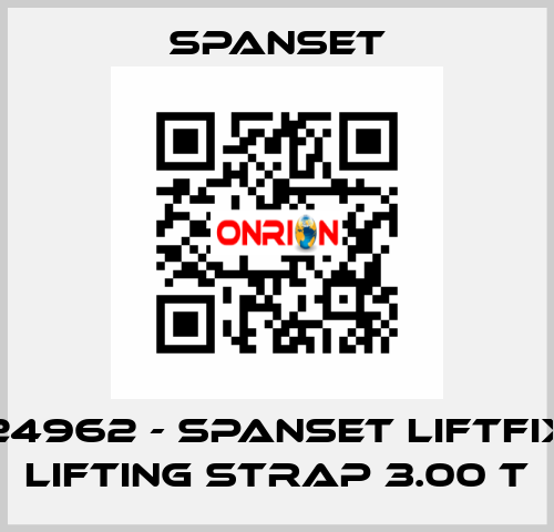 24962 - SpanSet Liftfix lifting strap 3.00 t SpanSet