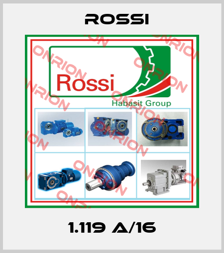 1.119 A/16 Rossi