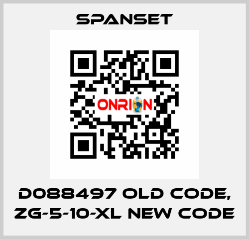 D088497 old code, ZG-5-10-XL new code SpanSet