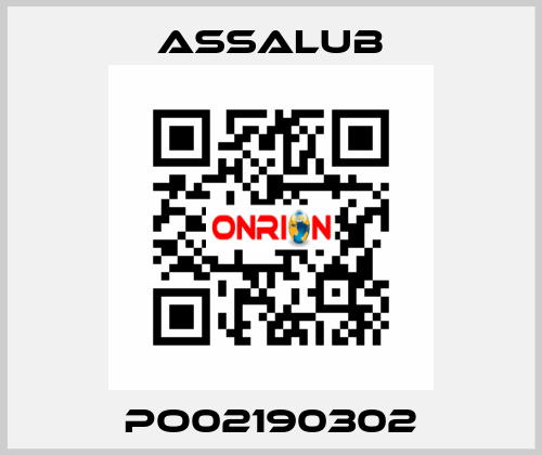 PO02190302 ASSALUB