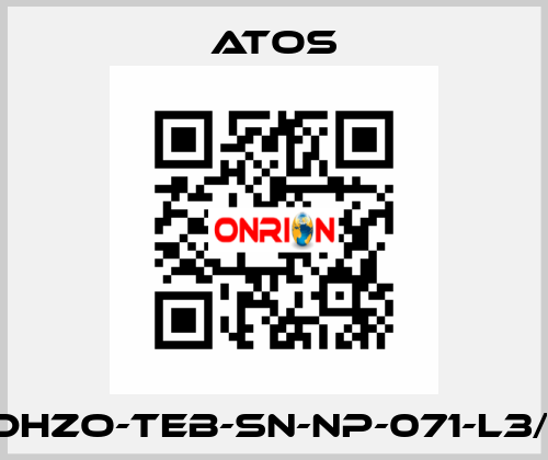 DHZO-TEB-SN-NP-071-L3/I Atos