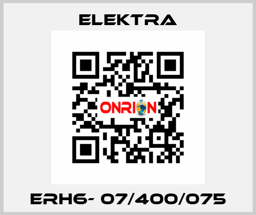 ERH6- 07/400/075 ELEKTRA