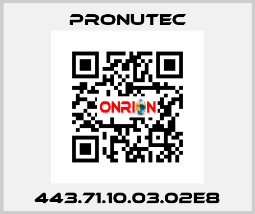 443.71.10.03.02E8 PRONUTEC