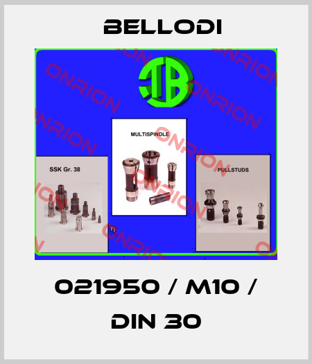 021950 / M10 / DIN 30 Bellodi