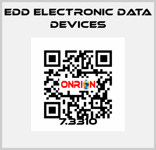 7.3310 EDD Electronic Data Devices