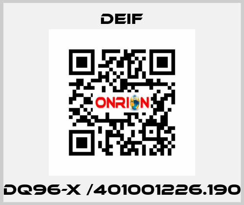 DQ96-x /401001226.190 Deif