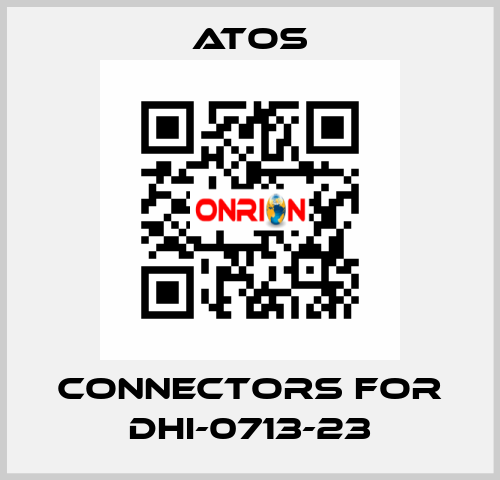 Connectors for DHI-0713-23 Atos