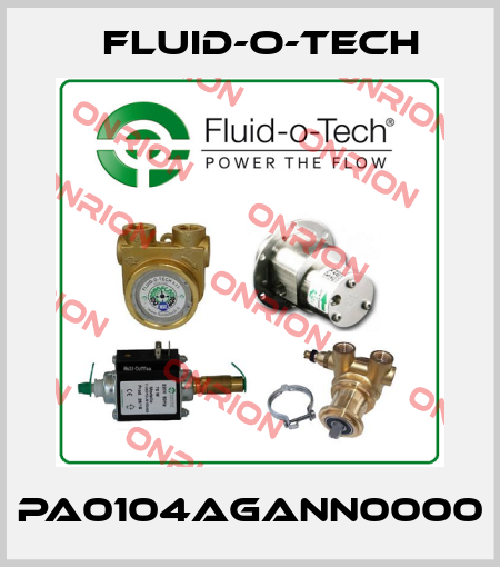 PA0104AGANN0000 Fluid-O-Tech