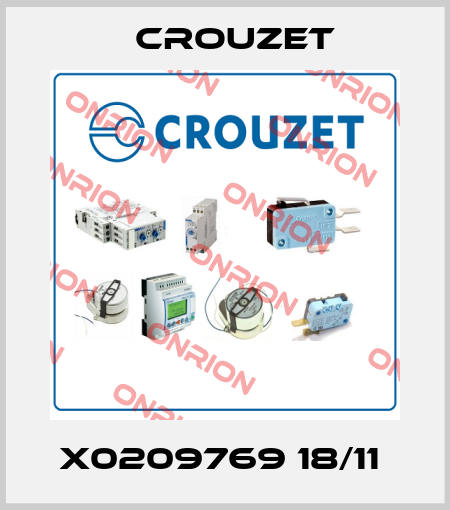 X0209769 18/11  Crouzet