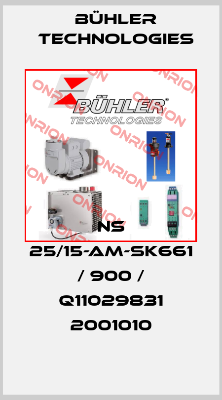 NS 25/15-AM-SK661 / 900 / Q11029831 2001010 Bühler Technologies